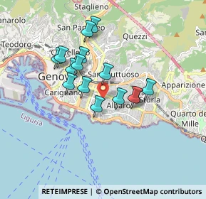 Mappa , 16145 Genova GE, Italia (1.43333)