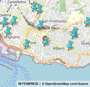 Mappa , 16145 Genova GE, Italia (1.2725)