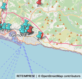 Mappa Via Nino Franchi, 16148 Genova GE, Italia (4.84667)