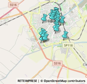 Mappa Via Alberti, 48124 Ravenna RA, Italia (1.6465)