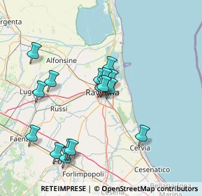 Mappa Via Bassa, 48124 Ravenna RA, Italia (13.8375)