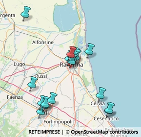 Mappa Via Bassa, 48124 Ravenna RA, Italia (15.39647)