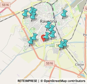 Mappa Via Bassa, 48124 Ravenna RA, Italia (1.64)
