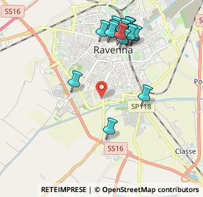 Mappa Via Bassa, 48124 Ravenna RA, Italia (2.10067)