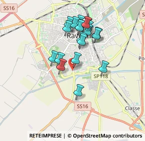 Mappa Via Bassa, 48124 Ravenna RA, Italia (1.62)