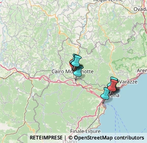 Mappa Via Salvador Allende, 17014 Cairo Montenotte SV, Italia (10.63091)