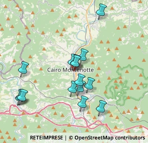Mappa Via Salvador Allende, 17014 Cairo Montenotte SV, Italia (3.62)