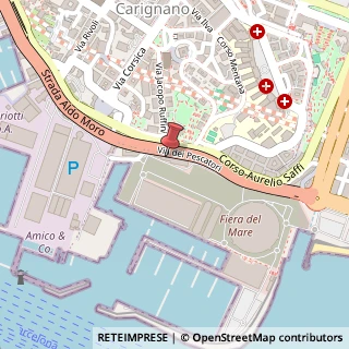 Mappa Via dei Pescatori, 65, 16128 Genova, Genova (Liguria)