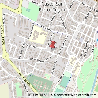 Mappa Piazzale Dante, 17, 40024 Castel San Pietro Terme, Bologna (Emilia Romagna)