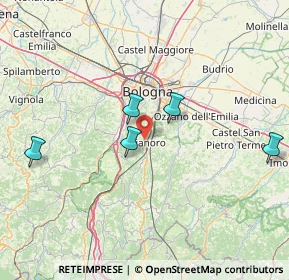 Mappa Via del Sasso, 40065 Pianoro BO, Italia (33.95636)