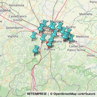 Mappa Via del Sasso, 40065 Pianoro BO, Italia (11.269)