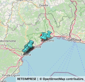 Mappa Strada Vicinale Chiappino, 16016 Cogoleto GE, Italia (10.87091)