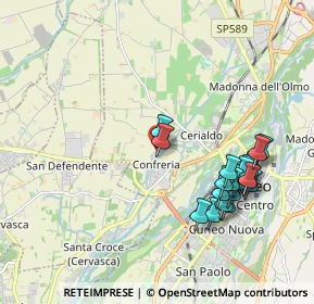 Mappa Via S. Damiano Macra, 12100 Cuneo CN, Italia (2.0775)