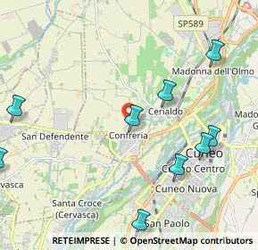 Mappa Via S. Damiano Macra, 12100 Cuneo CN, Italia (2.92091)