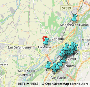 Mappa Via S. Damiano Macra, 12100 Cuneo CN, Italia (2.265)