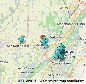 Mappa Via S. Damiano Macra, 12100 Cuneo CN, Italia (1.81692)