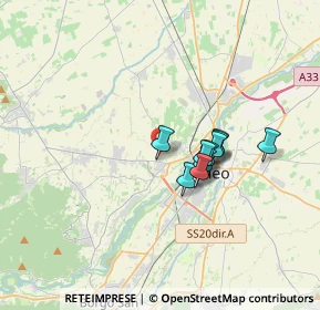 Mappa Via S. Damiano Macra, 12100 Cuneo CN, Italia (2.45091)