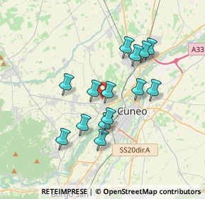 Mappa Via S. Damiano Macra, 12100 Cuneo CN, Italia (3.10643)