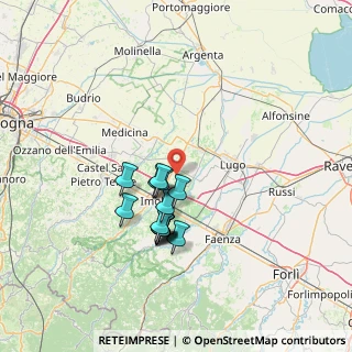 Mappa Via Aralda Coppa, 40026 Imola BO, Italia (11.74286)
