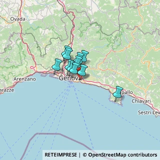 Mappa Via Angelo Sciaccaluga, 16147 Genova GE, Italia (7.30091)