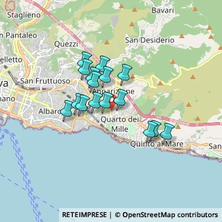 Mappa Via dello Zucco, 16147 Genova GE, Italia (1.34438)