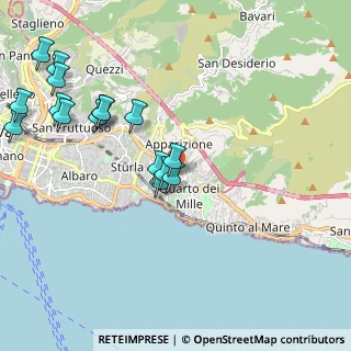 Mappa Via dello Zucco, 16147 Genova GE, Italia (2.34063)