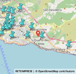 Mappa Via dello Zucco, 16147 Genova GE, Italia (3.0195)