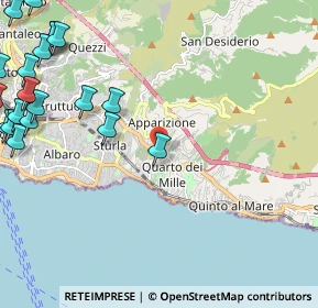 Mappa Via dello Zucco, 16147 Genova GE, Italia (3.356)