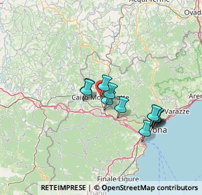 Mappa Via Fratelli Franzino, 17014 Cairo Montenotte SV, Italia (11.57667)