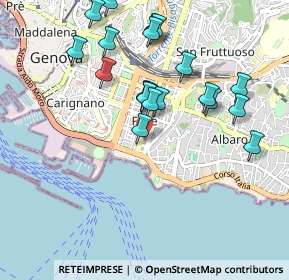 Mappa Via Alessandro Rimassa, 16100 Genova GE, Italia (0.9675)
