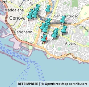 Mappa Via Alessandro Rimassa, 16100 Genova GE, Italia (0.8085)
