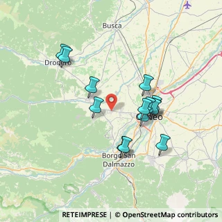 Mappa Via Don G.B. Astre, 12010 Bernezzo CN, Italia (6.71214)