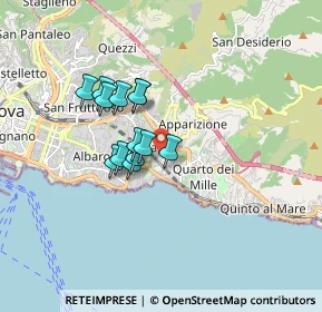 Mappa Via Brigata Salerno, 16147 Genova GE, Italia (1.23308)