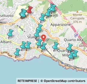 Mappa Via Brigata Salerno, 16147 Genova GE, Italia (1.0975)