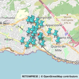 Mappa Via Brigata Salerno, 16147 Genova GE, Italia (0.656)