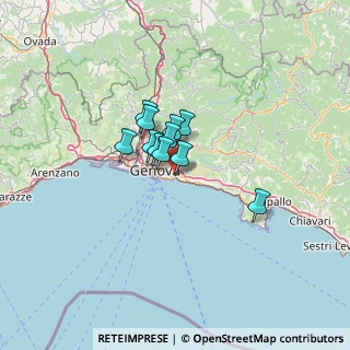 Mappa Via Brigata Salerno, 16147 Genova GE, Italia (7.22182)