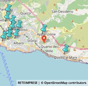 Mappa Via Giovanni Maggio, 16147 Genova GE, Italia (3.00818)