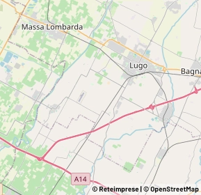 Mappa 48010 Bagnara di Romagna RA, Italia (4.5045)