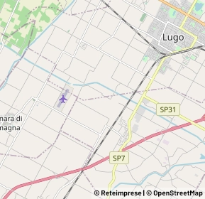 Mappa 48010 Bagnara di Romagna RA, Italia (3.6925)