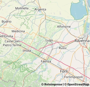 Mappa 48010 Bagnara di Romagna RA, Italia (11.01)