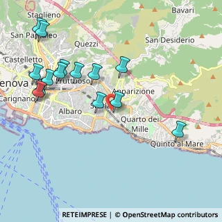 Mappa Via Italo D'Eramo, 16147 Genova GE, Italia (2.32643)