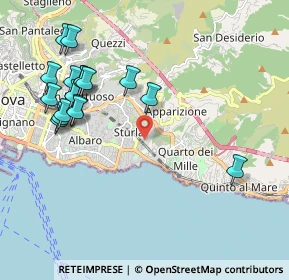 Mappa Via Italo D'Eramo, 16147 Genova GE, Italia (2.29)