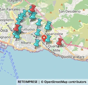 Mappa Via Italo D'Eramo, 16147 Genova GE, Italia (2.0455)