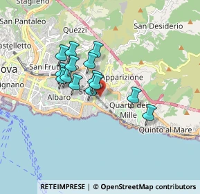 Mappa Via Italo D'Eramo, 16147 Genova GE, Italia (1.30643)
