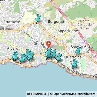 Mappa Via Italo D'Eramo, 16147 Genova GE, Italia (1.0965)