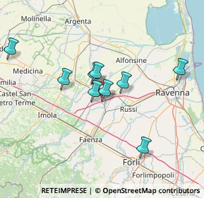 Mappa Via Pilastrino, 48032 Cotignola RA, Italia (27.11)