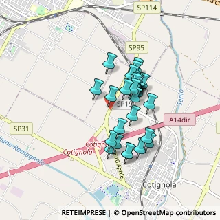 Mappa Via Pilastrino, 48032 Cotignola RA, Italia (0.65)
