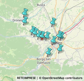 Mappa Via Cristoforo Colombo, 12010 Bernezzo CN, Italia (5.30385)