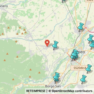 Mappa Via Divisione Cuneense, 12010 Cervasca CN, Italia (6.74833)