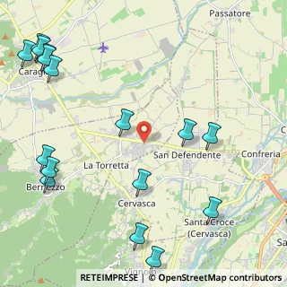 Mappa Via Divisione Cuneense, 12010 Cervasca CN, Italia (3.0825)